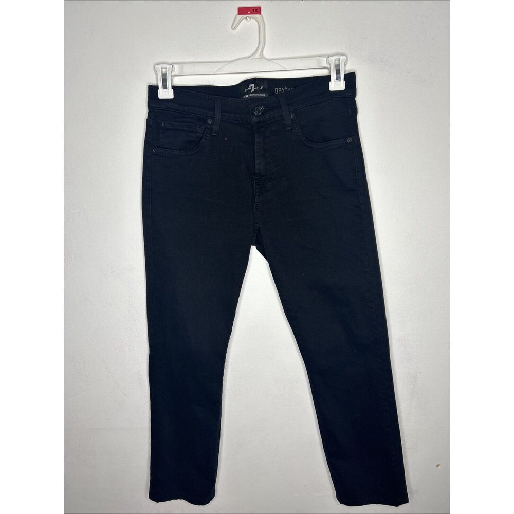 7 For All Mankind Jeans 29 Slimmy Slim Luxe Performance Blue Dark Wash